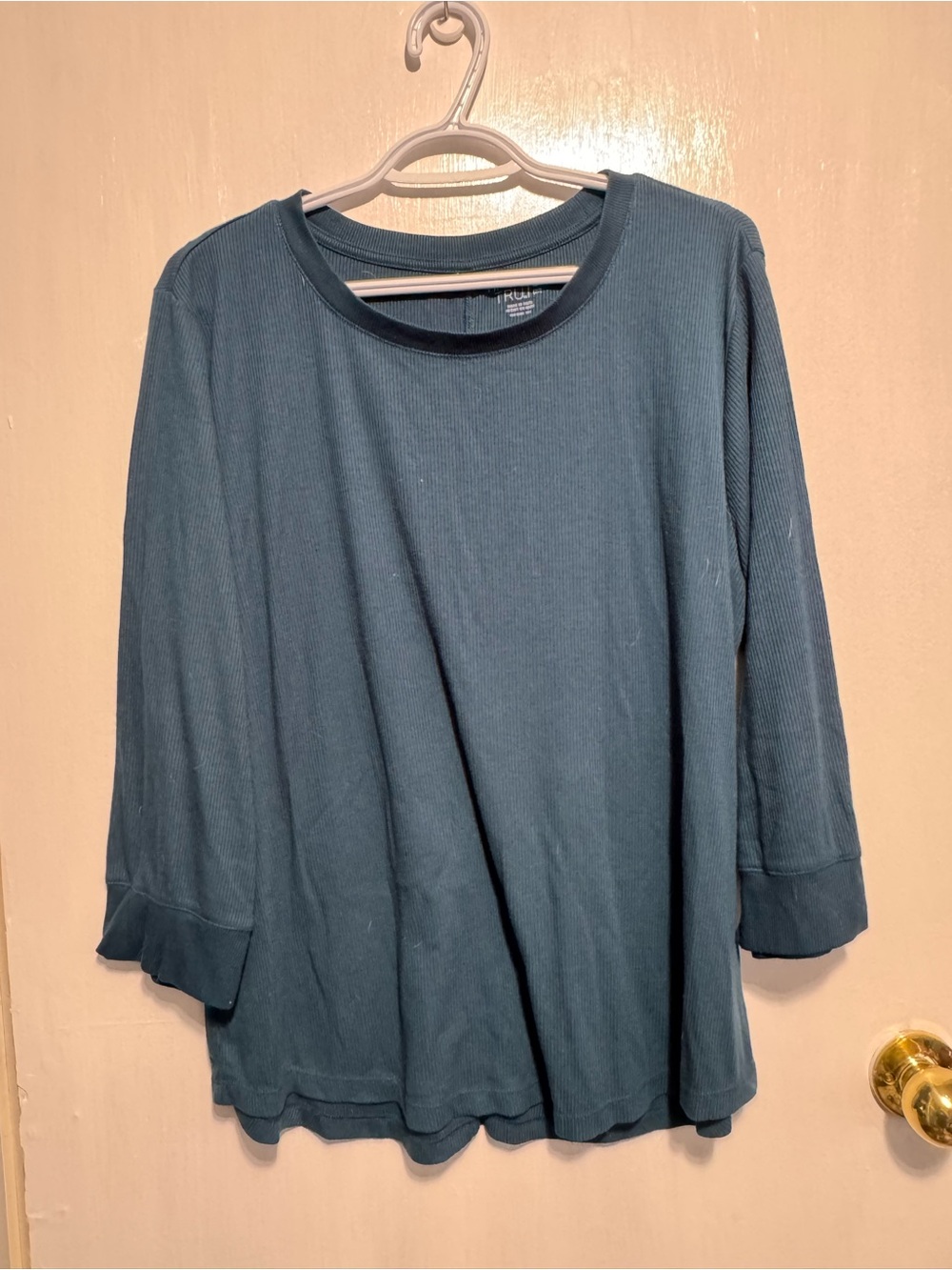 Classic 3/4 Sleeve Women’s Top in Teal